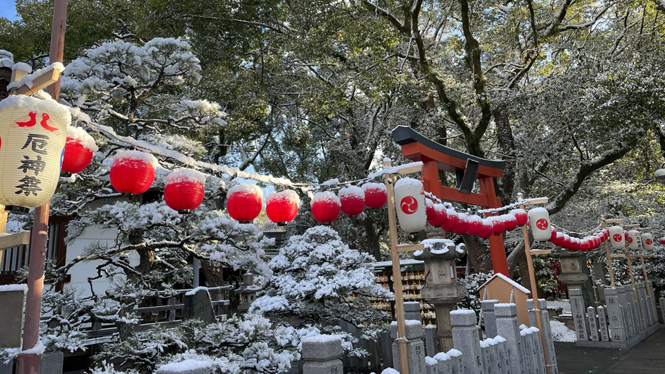 冬の総社